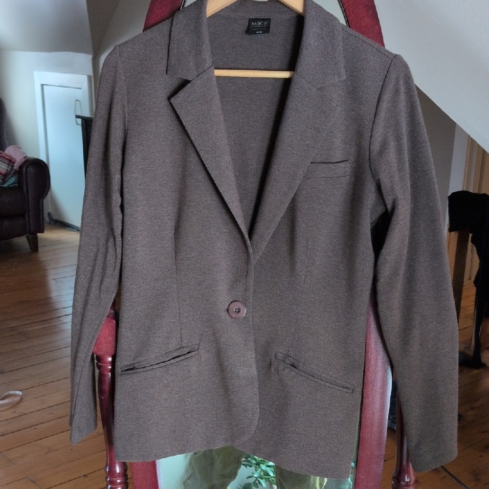 Miik Chocolate Brown Women's Blazer